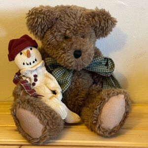 Boyds Bears Brewster T Bear Stuffed Teddy Bear